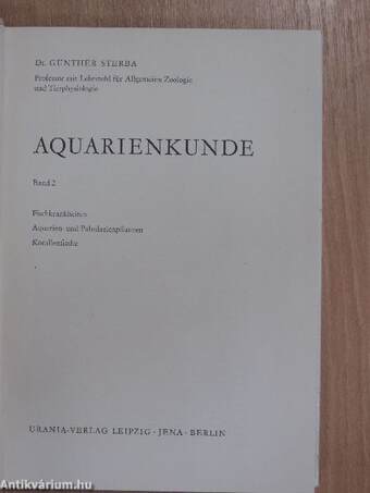 Aquarienkunde II.