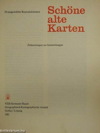 Schöne alte Karten