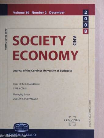 Society And Economy 2008/2