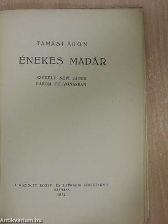 Énekes madár