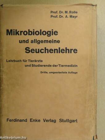 Mikrobiologie Und Allgemeine Seuchenlehre