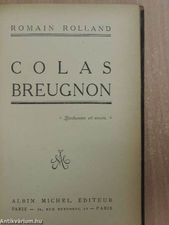 Colas Breugnon