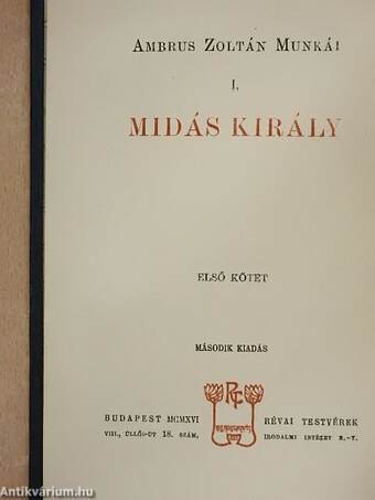 Midás király I-II.