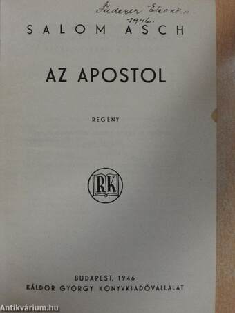 Az apostol