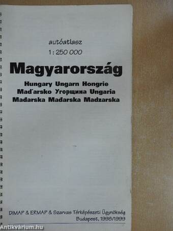 Magyarország autóatlasz