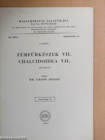 Fémfürkészek VII.