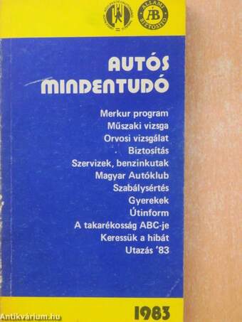 Autós mindentudó 1983