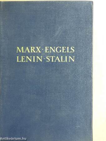 Marx-Engels-Lenin-Stalin Zur Deutschen Geschichte I-III.