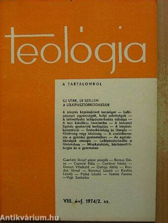 Teológia 1974/2.