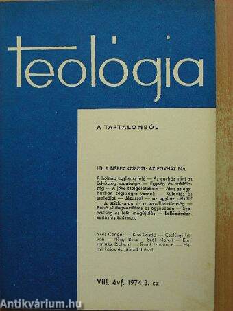 Teológia 1974/3.