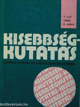 Kisebbségkutatás 1998/4