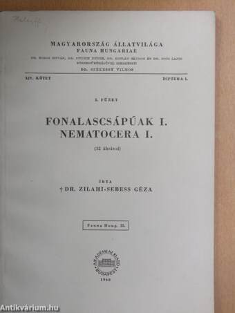 Fonalascsápúak I.