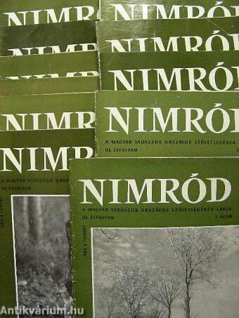 Nimród 1971. (nem teljes évfolyam)