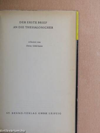 Der erste Brief an die Thessalonicher