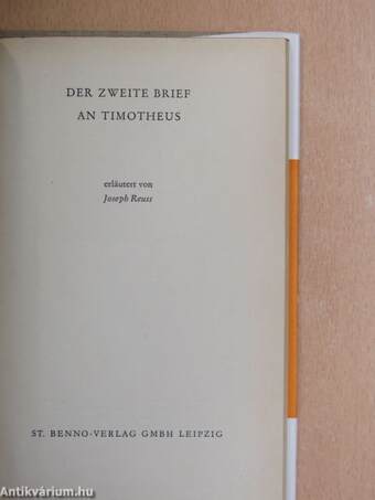 Der zweite Brief an Timotheus