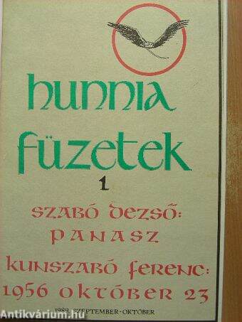 Hunnia füzetek 1989. szeptember- 1990. december