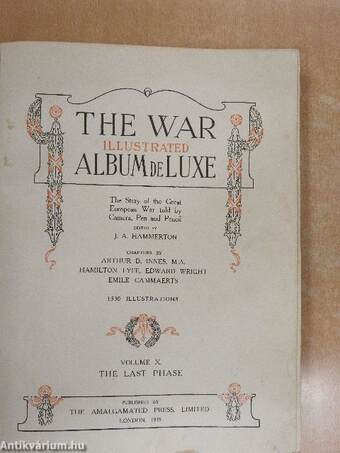 The War Illustrated Album De Luxe X.