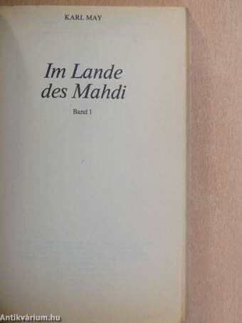 Im Lande des Mahdi I-III.