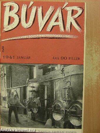 Búvár 1941-1944. (vegyes számok)