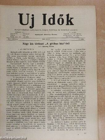 Uj Idők 1939. Húsvét