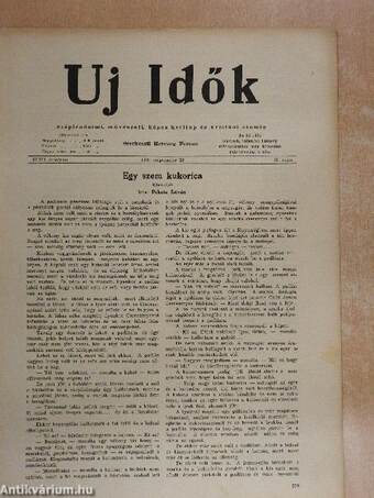 Uj Idők 1941. szeptember 28.