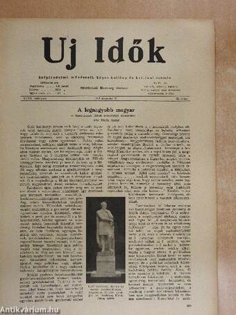 Uj Idők 1941. augusztus 31.