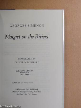 Maigret on the Riviera