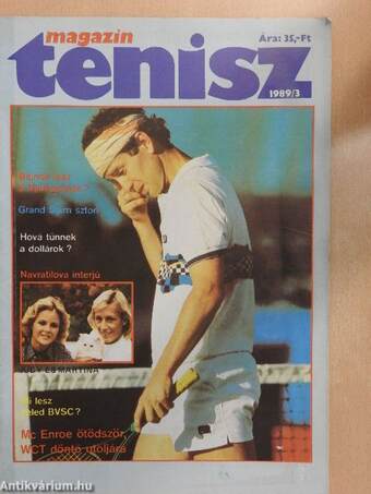 Tenisz magazin 1989/3.