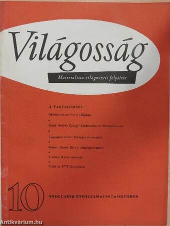 Világosság 1967. október