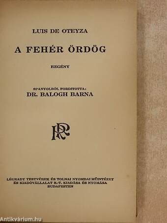 A fehér ördög