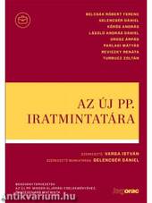 Az új Pp. iratmintatára