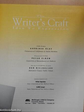 The Writer's Craft