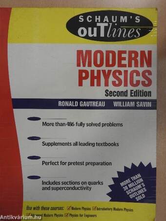 Schaum's Outline of Theory and Problems of Modern Physics