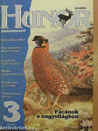 Hunor Vadászmagazin 1990. március