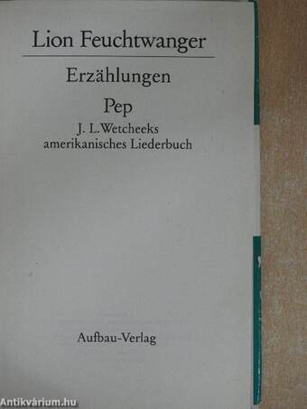 Erzählungen/Pep