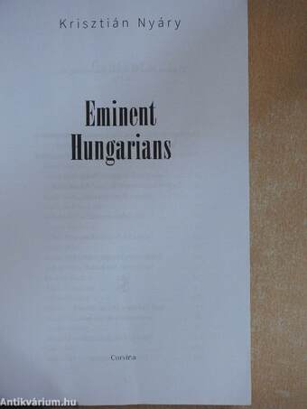 Eminent Hungarians