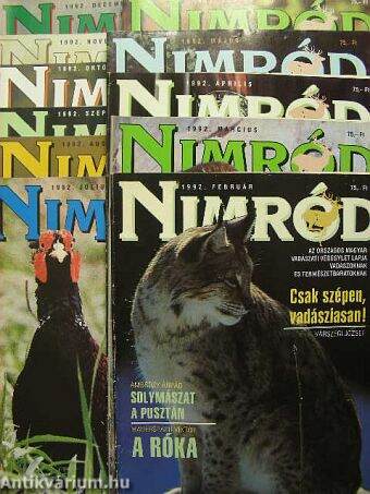 Nimród 1992. (nem teljes évfolyam)