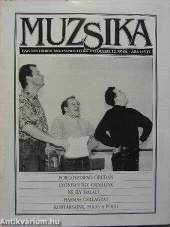 Muzsika 1998. (nem teljes évfolyam)