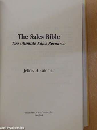 The Sales Bible