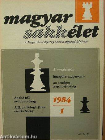 Magyar Sakkélet 1984-85. január-december