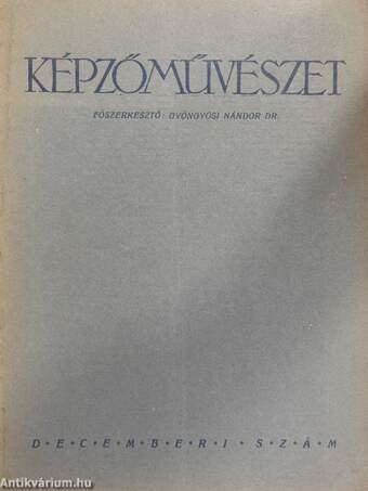 Képzőművészet 1927. december