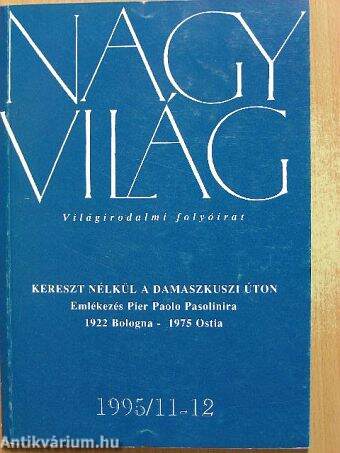 Nagyvilág 1995. november-december