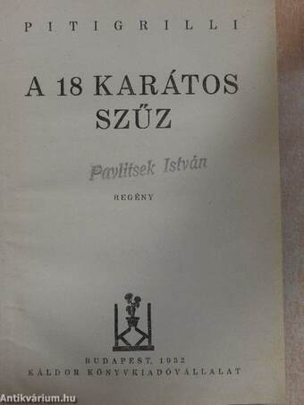 A 18 karátos szűz