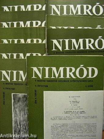 Nimród 1970. április-december (nem teljes)