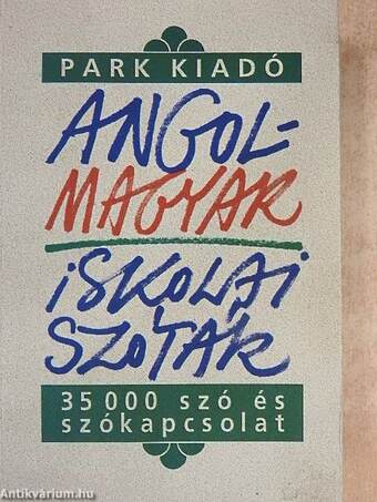 Angol-magyar iskolai szótár