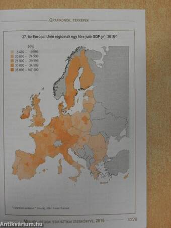 Megyék, régiók statisztikai zsebkönyve 2016