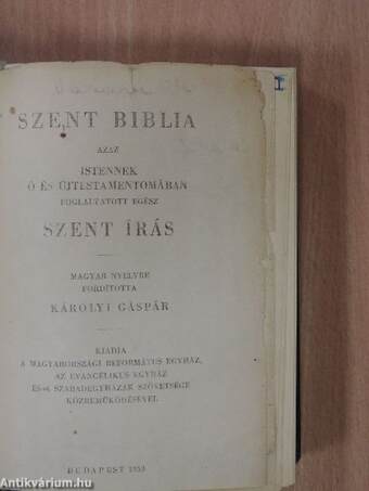 Szent Biblia