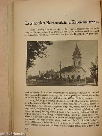 Máriabesnyői missziós naptár 1939.