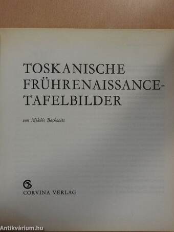 Toskanische Frührenaissance-Tafelbilder