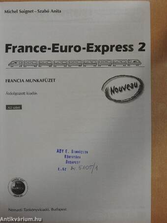 France-Euro-Express 2. - Francia munkafüzet